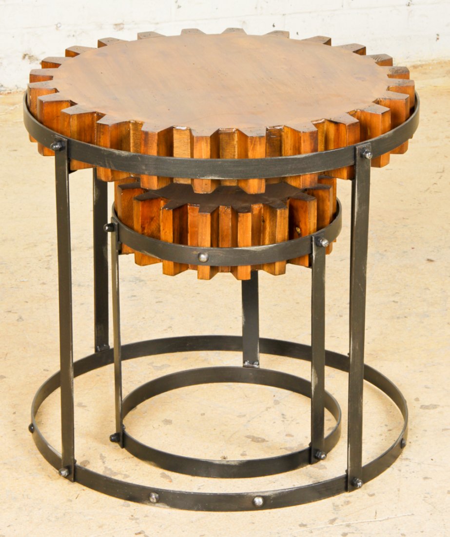 Industrial Foundry Mold Nesting Tables: Industrial Foundry Mold Nesting Tables. Size: 18" x 14" x 14" (46 x 36 x 36 cm) and 24" x 24" x 24" (61 x 61 x 61 cm).