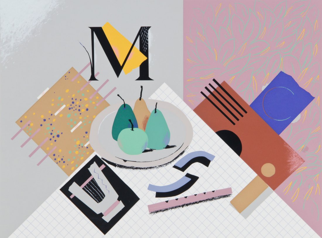 Milton Glaser (American, b. 1929): Milton Glaser (American, b. 1929) Hidden Music, c. 1980s. Serigraph, from an edition of 150, minor discoloration. Size: 18" x 24", 46 x 61 cm (sight), 22" x 28", 56 x 71 cm (frame).