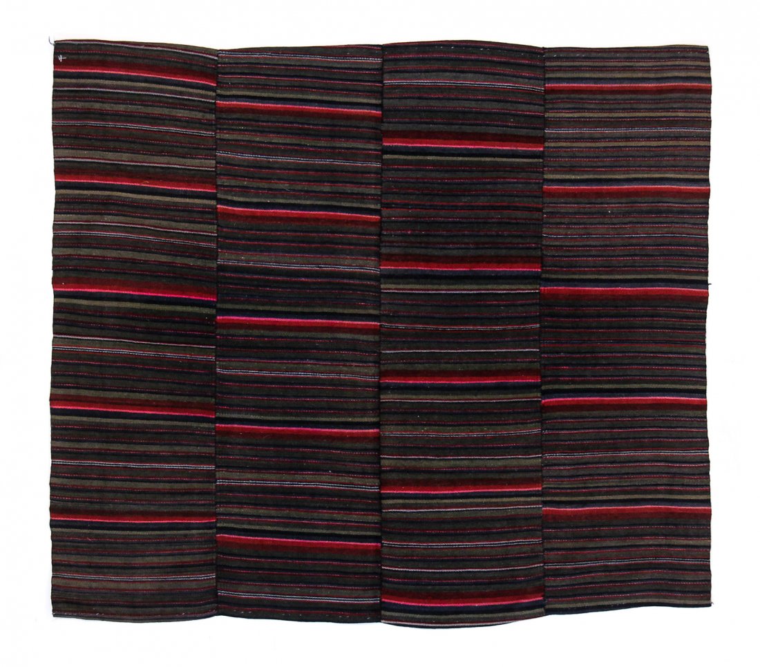 Tibetan Apron (Pangden): Tibetan Apron (Pangden), early 20th c. Size: 2'8" x 3'2" (81 x 97 cm). Literature: "Secrets of Tibetan Weaving," Karma Trinley Darchen, 2012, p. 27