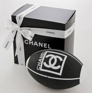 Rare Chanel Football: Rare Chanel Football. Silver Shop Window Display. Authentic. Mint. One of two known.Since 1937, the The Silver Shop of Princeton, NJ was located at 59 Palmer Square West.