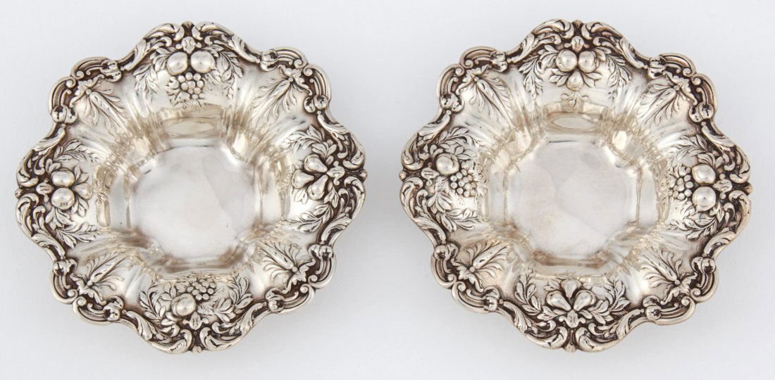 Reed and Barton Silver BonBons in the "Francis I": Reed and Barton Silver BonBons in the "Francis I" Pattern marked X569 Sterling.Since 1937, the The Silver Shop of Princeton, NJ was located at 59 Palmer Square West.