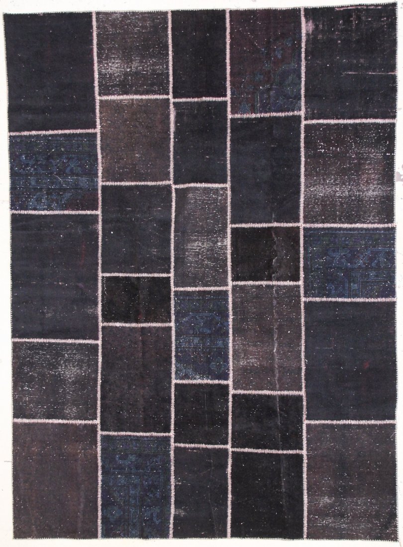 Modernist Color Field Rug: 7'5" x 10'1" (226 x 307 cm): Modernist Color Field Rug, overdyed antique Turkish rug. Size: 7'5" x 10'1" (226 x 307 cm).