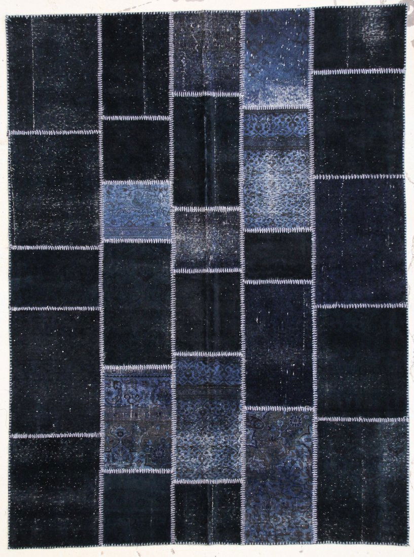 Modernist Color Field Rug: 6'1" x 8'2" (185 x 249 cm): Modernist Color Field Rug, overdyed antique Turkish rug. Size: 6'1" x 8'2" (185 x 249 cm).
