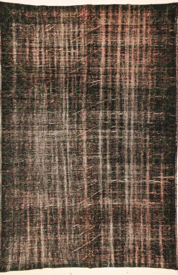 Modernist Color Field Rug: 6'3" x 9'2" (191 x 279 cm): Modernist Color Field Rug, overdyed antique Turkish rug. Size: 6'3" x 9'2" (191 x 279 cm).