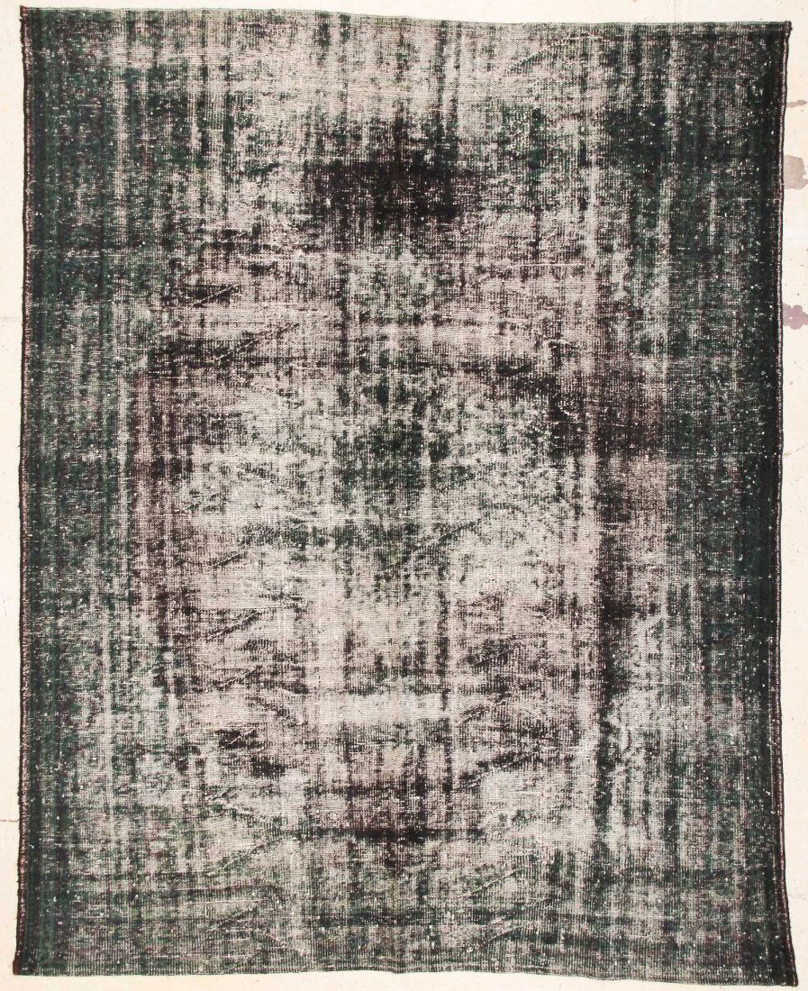 Modernist Color Field Rug: 7'7" x 9'5" (231 x 287 cm): Modernist Color Field Rug, overdyed antique Turkish rug. Size: 7'7" x 9'5" (231 x 287 cm).