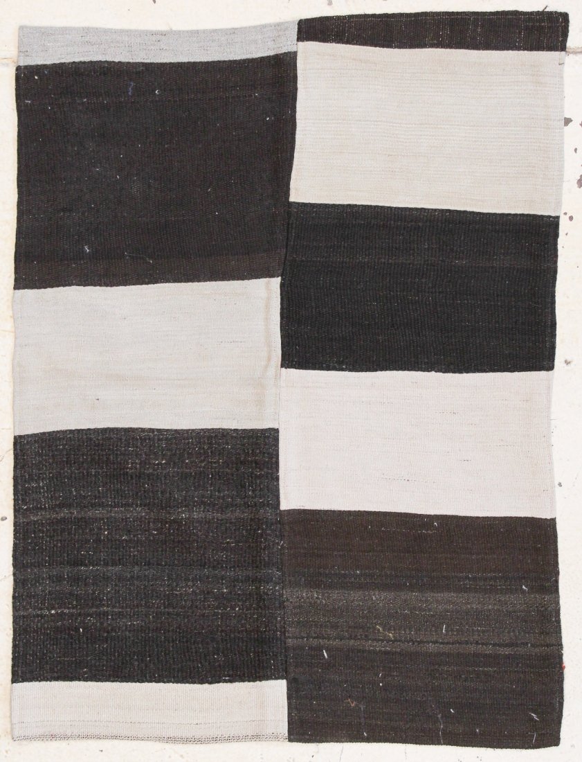 East Anatolian Kurdish Kilim: 3'2" x 4'3" (97 x 130 cm): East Anatolian Kurdish Kilim, early 20th c. Size: 3'2" x 4'3" (97 x 130 cm).