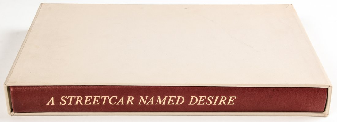 A Streetcar Named Desire. Illustrated and signed by Al: A Streetcar Named Desire With a Foreword by Jessica Tandy and an Introduction by the Author. Illustrations by Al Hirschfeld. Williams, Tennessee. Published by San Francisco; The Limited Editions Club;
