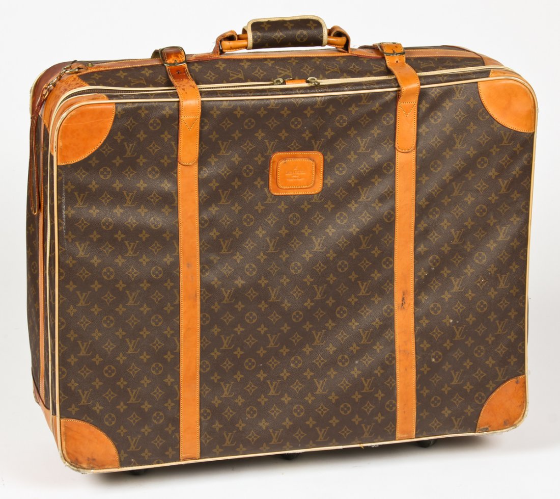 Louis Vuitton Monogram Soft Sided Suitcase: Louis Vuitton Monogram Soft Sided Suitcase. Size: 29" x 30.75" x 10.5" (74 x 78 x 27 cm).