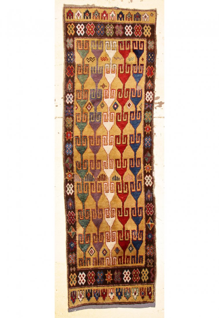 Central Anatolian Rug: 3'6" x 11' (107 x 335 cm) (1 of 5)