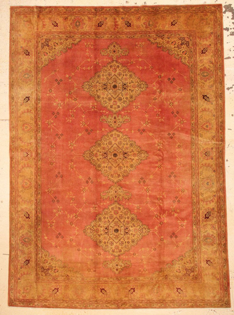 Oushak Rug: 8' x 11'4" (244 x 345 cm) (1 of 4)