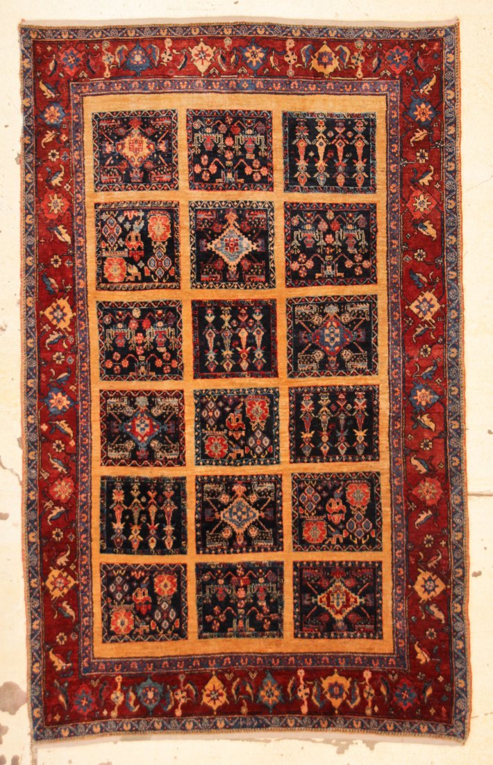 Gabbeh Rug: 4'1" x 6'7" (124 x 201 cm) (1 of 5)