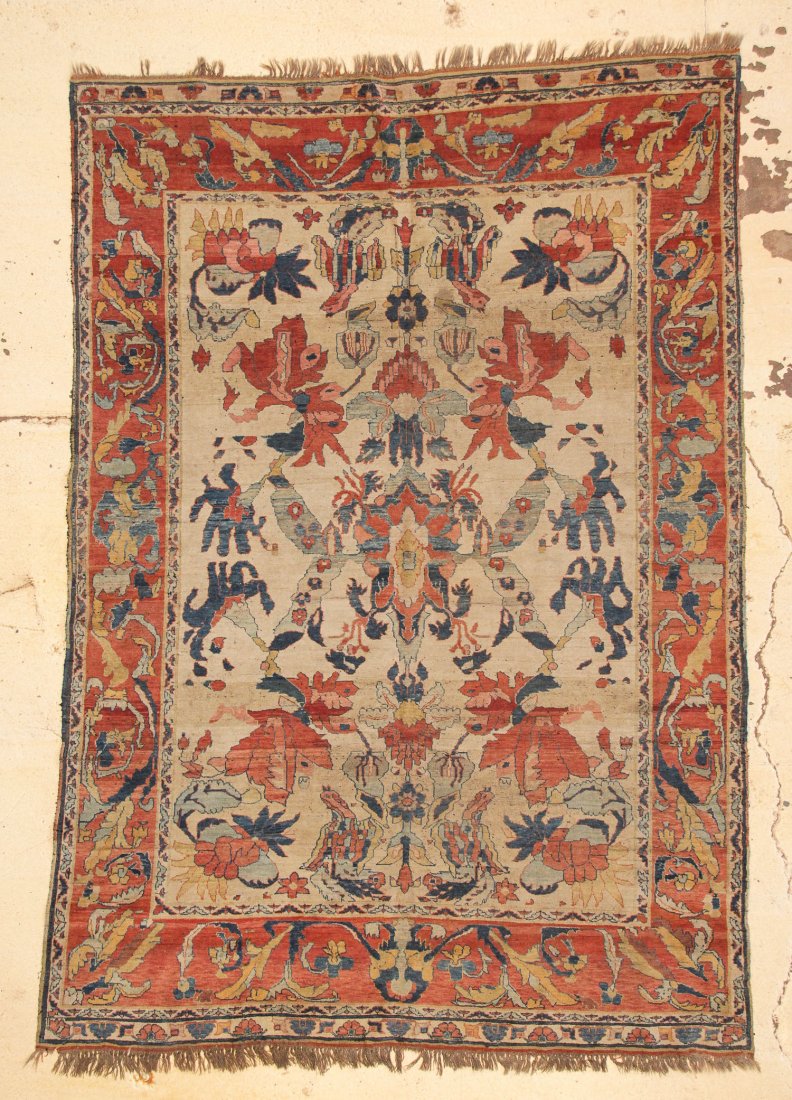 Afghan Rug: 5'9" x 8'2" (175 x 249 cm) (1 of 5)