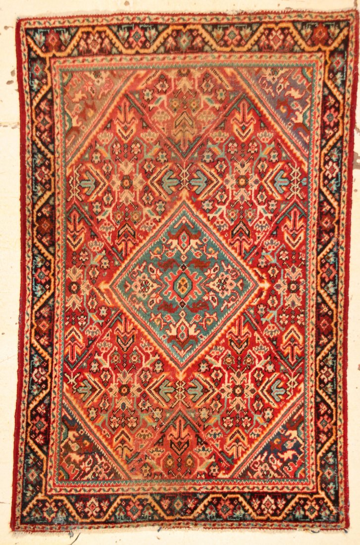 Mahal Rug: 4'4" x 6'7" (132 x 201 cm) (1 of 5)