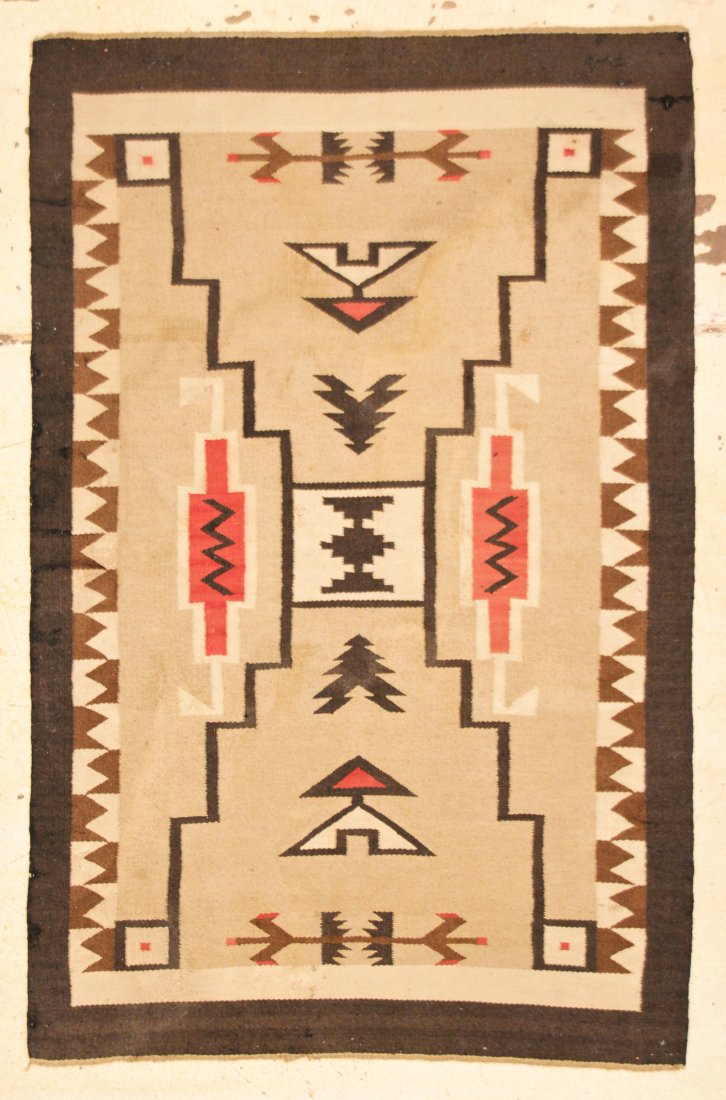 Native American Rug: 3'10" x 5'11" (117 x 180 cm) (1 of 5)