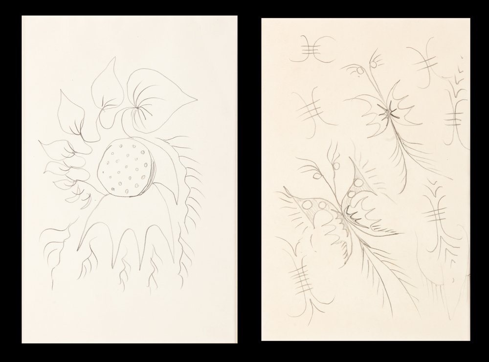 Charles Burchfield (1893-1967) Two Original Works on (1 of 7)