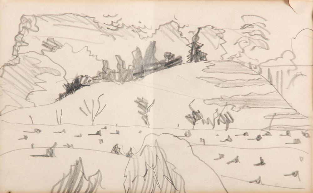 Charles Burchfield (1893-1967) Original Work on Paper (1 of 3)