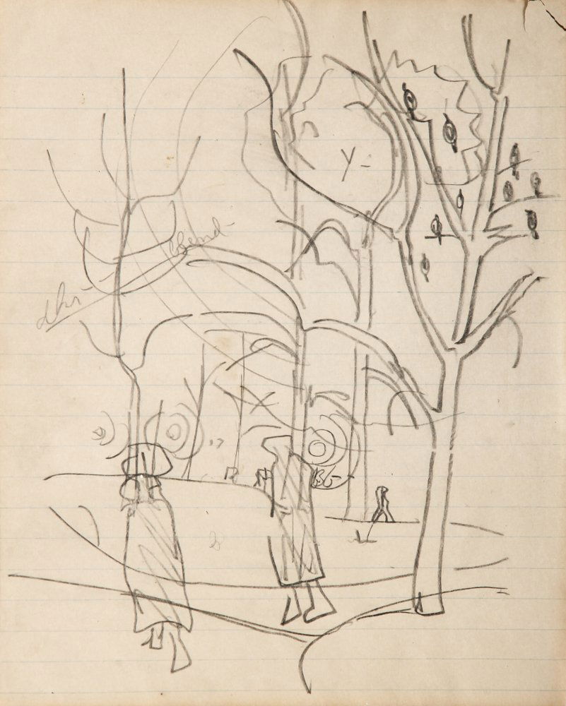 Charles Burchfield (1893-1967) Original Work on Paper (1 of 4)