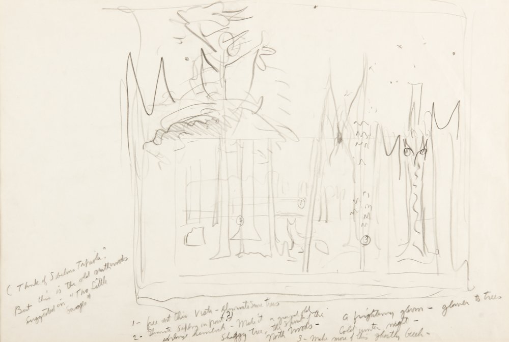 Charles Burchfield (1893-1967) Original Work on Paper (1 of 3)
