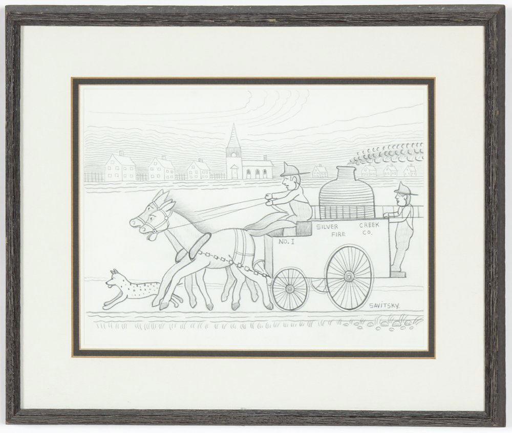 Jack Savitsky, Pencil Drawing (1 of 3)