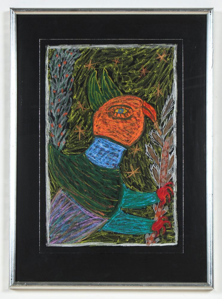 Tony Joe Bird Drawing (1 of 2)