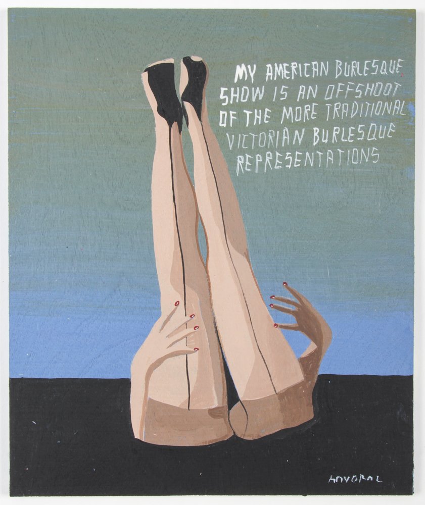 Javier Mayoral (American, 20th c.) "MY AMERICAN (1 of 2)