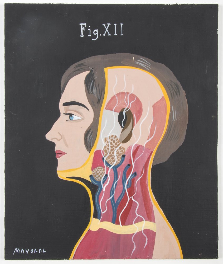 Javier Mayoral (American, 20th c.) "Fig. XII" (1 of 2)