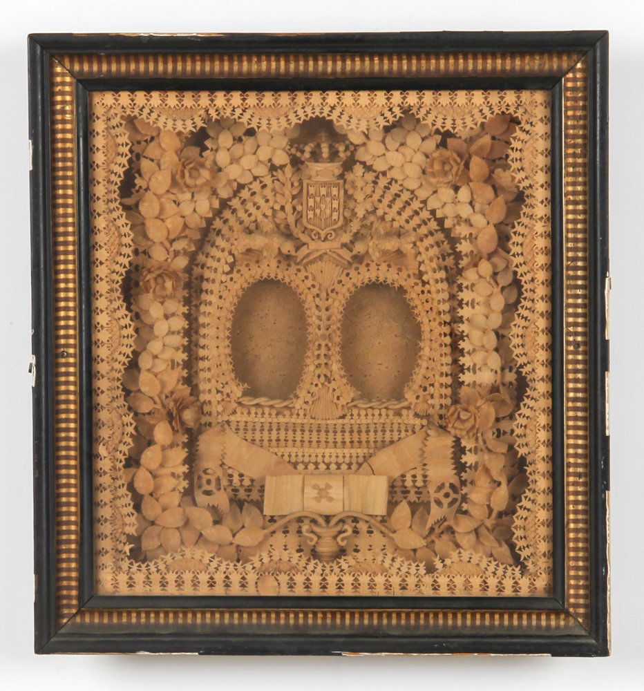 Portuguese Cork Diorama Wedding Frame (1 of 3)