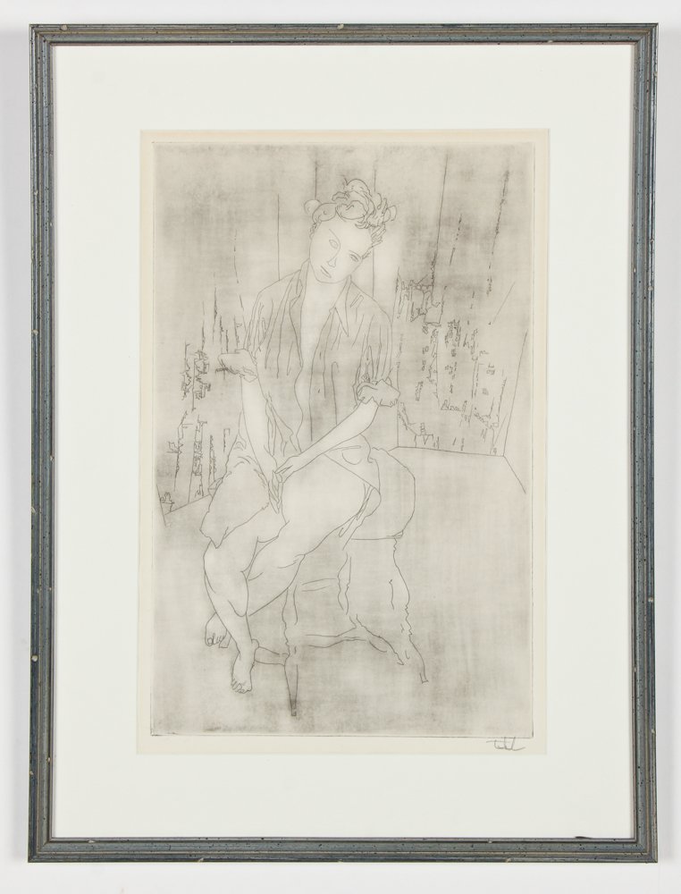 Peter Takal (Romanian/American, 1905-1995) Meditation (1 of 4)