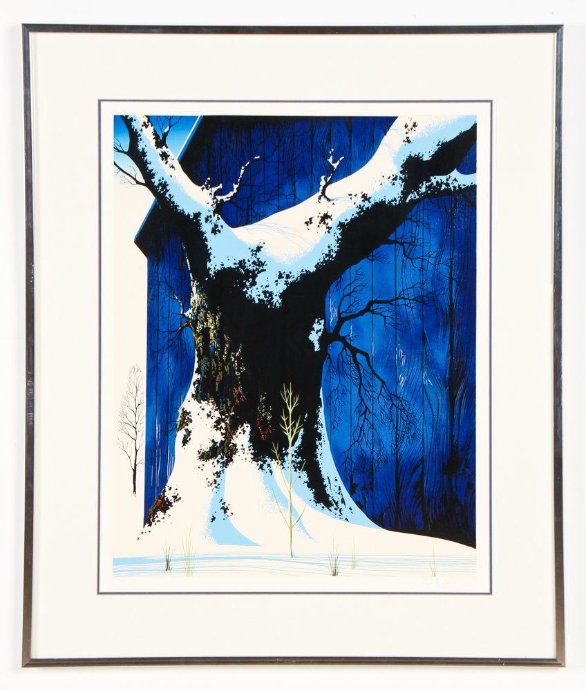 Eyvind Earle (American, 1916-2000) Serigraph (1 of 3)