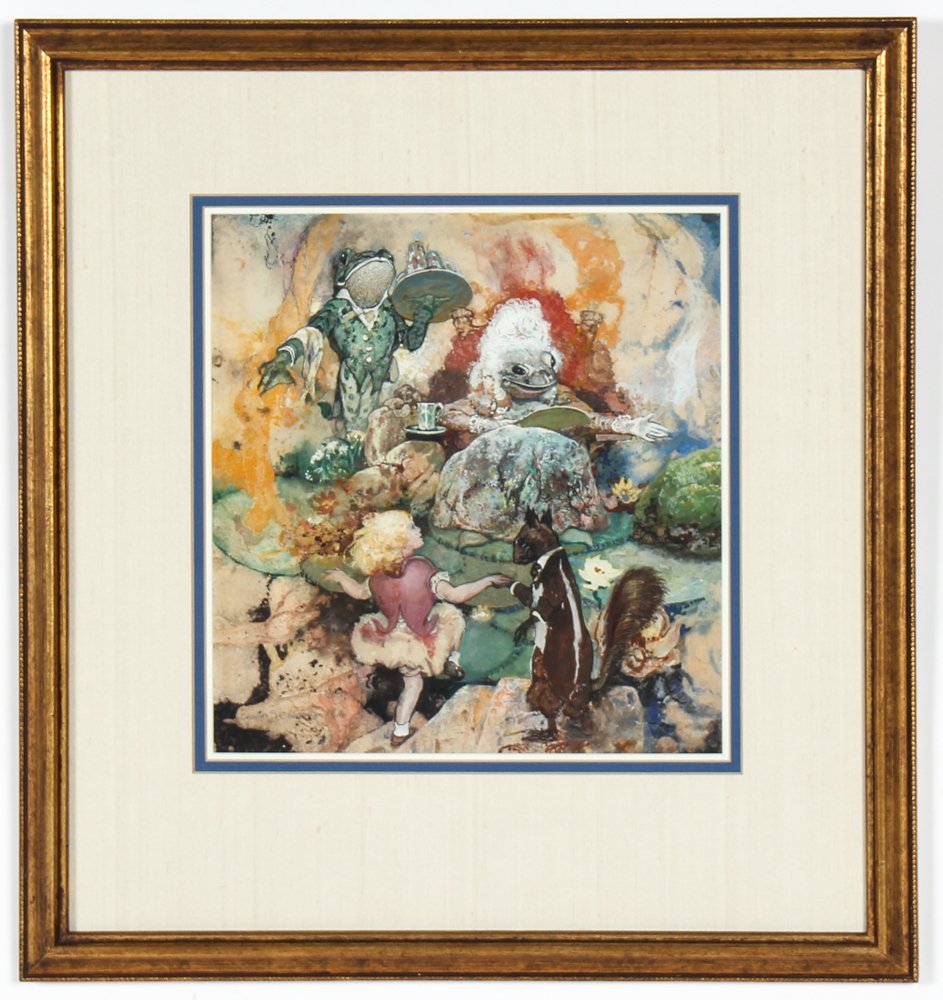 Charles S. Chapman, Watercolor Illustration (1 of 3)