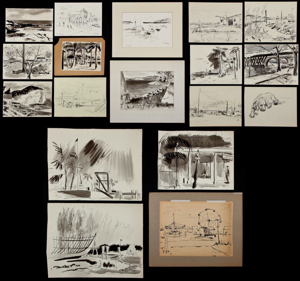 Albert B. Serwazi (American/Pennsylvania, 1905-1992) 18 (1 of 7)