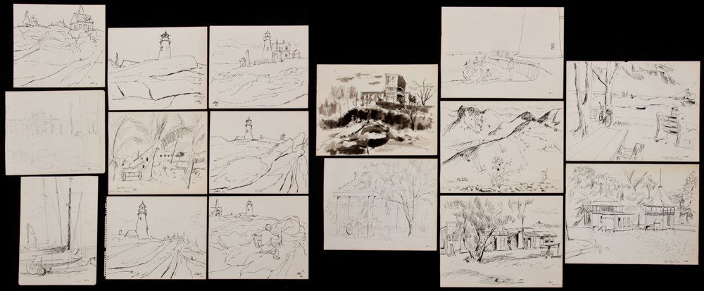 Albert B. Serwazi (American/Pennsylvania, 1905-1992) 16 (1 of 6)