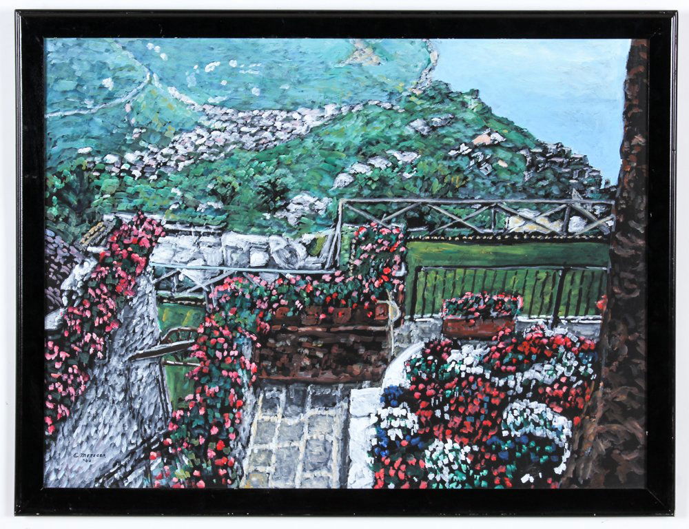 Evelyn Metzger (American/New York, 1911-2007) Landscape (1 of 2)