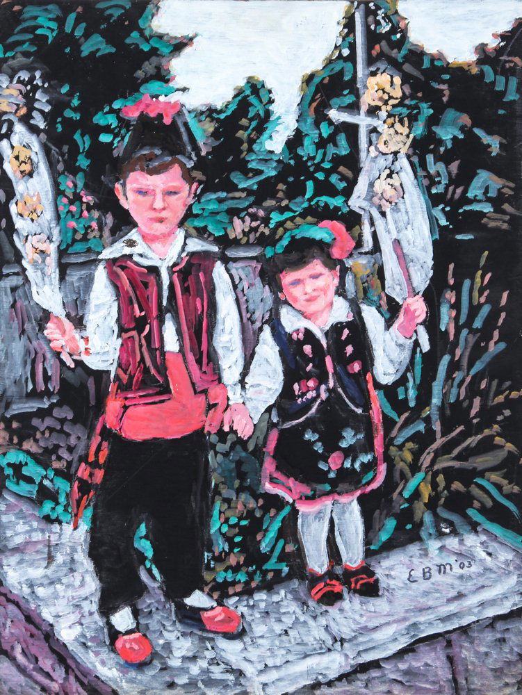 Evelyn Metzger (American/New York, 1911-2007) Oil (1 of 2)