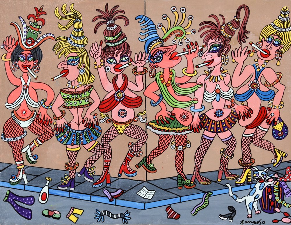 Angelo Romano Painting (1 of 2)