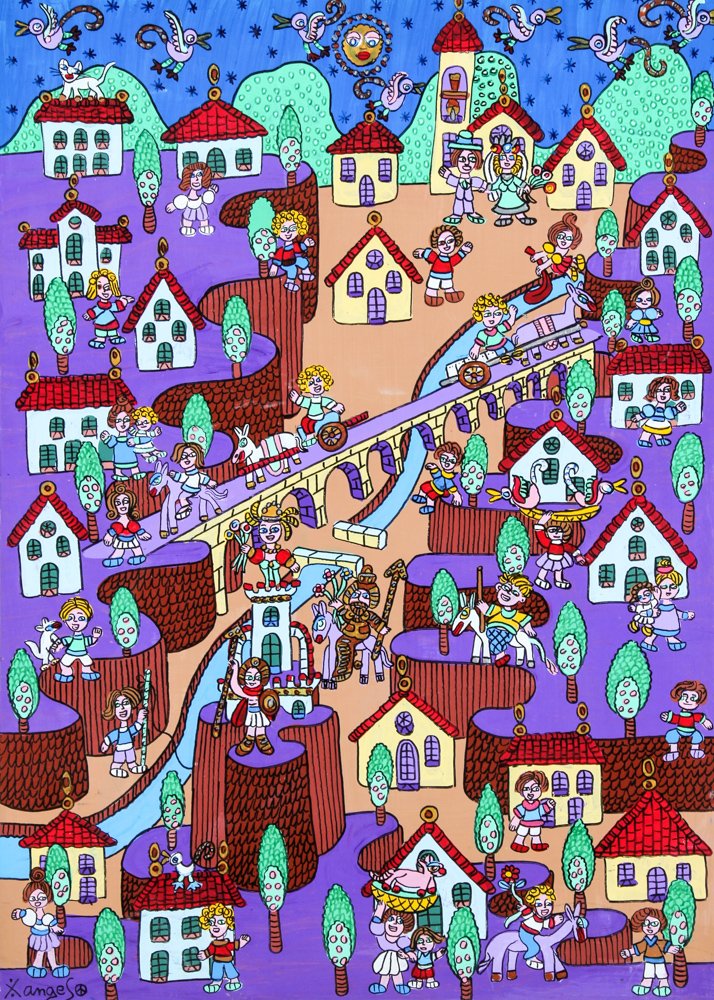 Angelo Romano Painting (1 of 2)