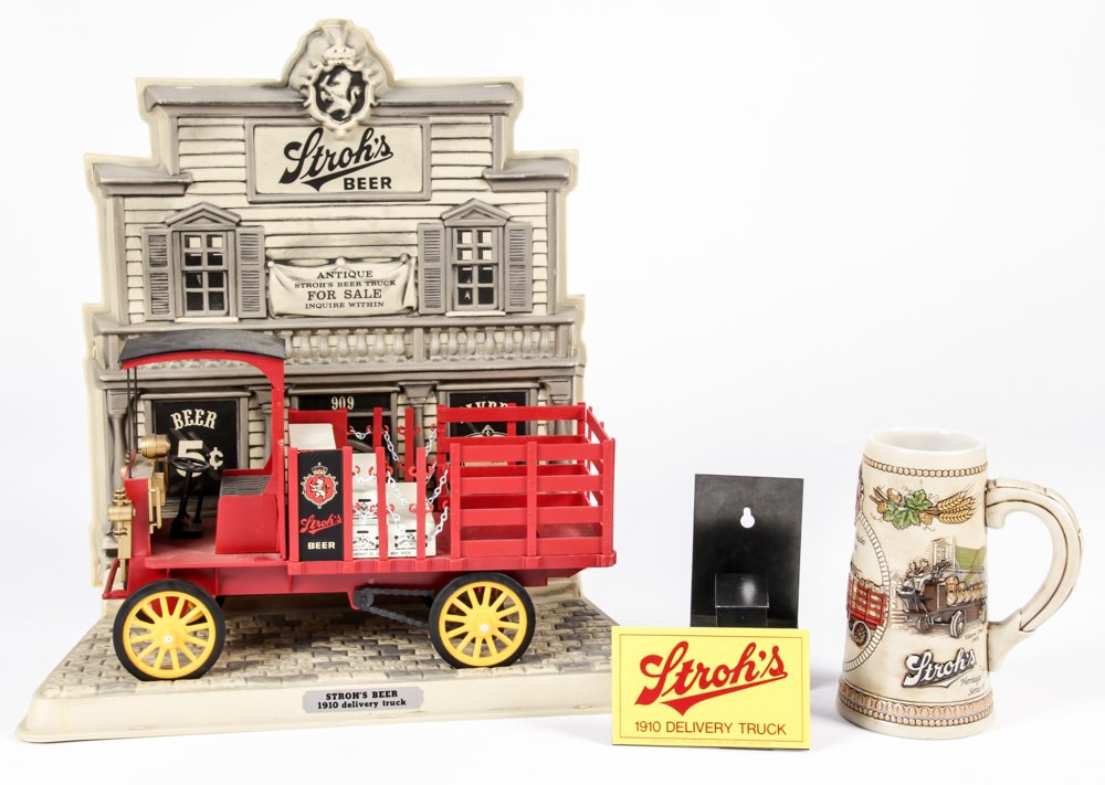 Brewiana Stroh's Beer Advertising Lot (1 of 6)