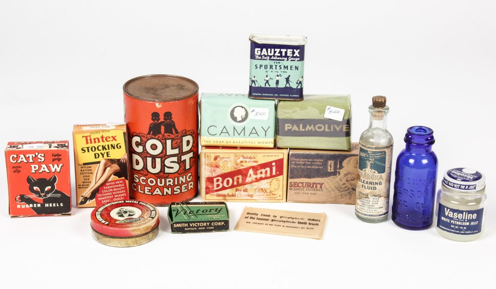 Lot of 13 Vintage Advertising General Store Goods (1 of 1)