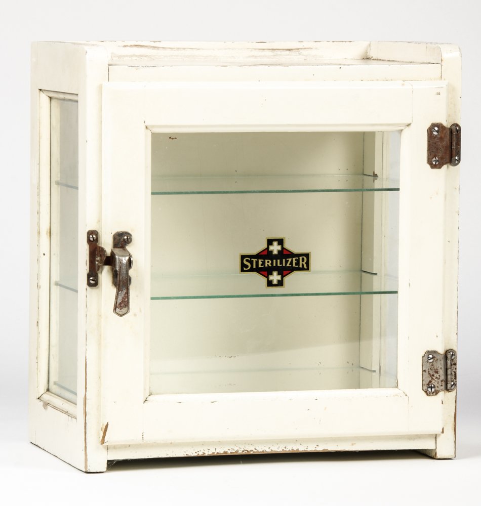 Vintage Wall Hung Sterilizer Cabinet (1 of 4)