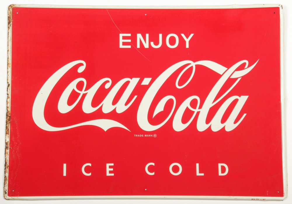 Vintage Coke Advertising Sign (1 of 3)