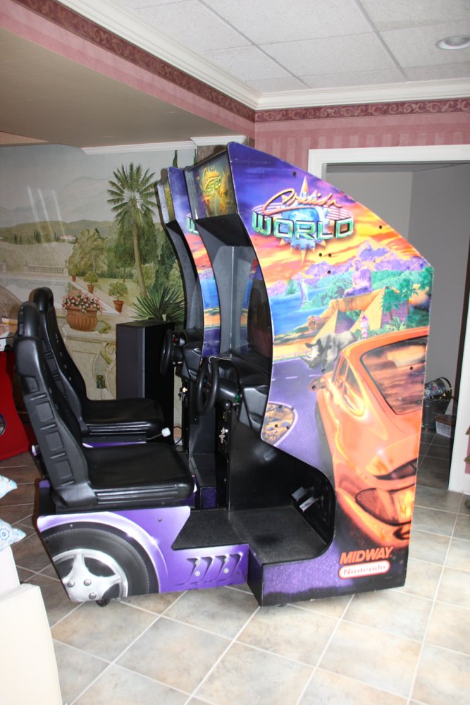 Pair Midway/Nintendo Cruis'n World 1996 Arcade Racing (1 of 5)