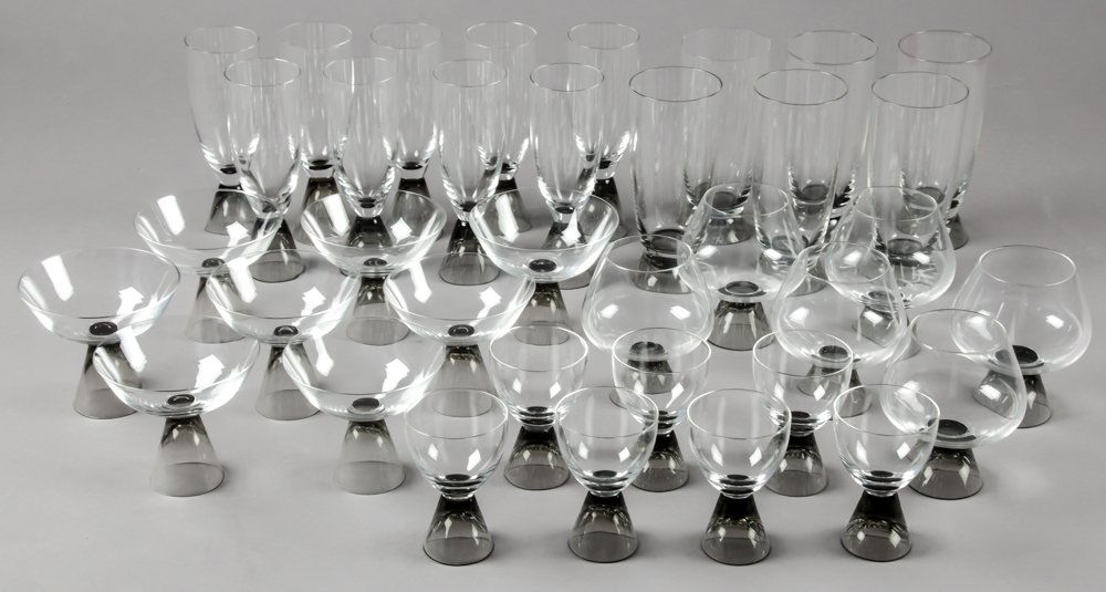 Lot of 36 Mid Century Modern Rosenthal Barware (1 of 3)