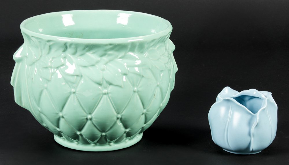 Group of 2 Vintage Pottery Vessels (1 of 4)