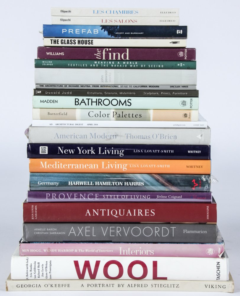 Lot of Art Architecture and Design Books (1 of 1)