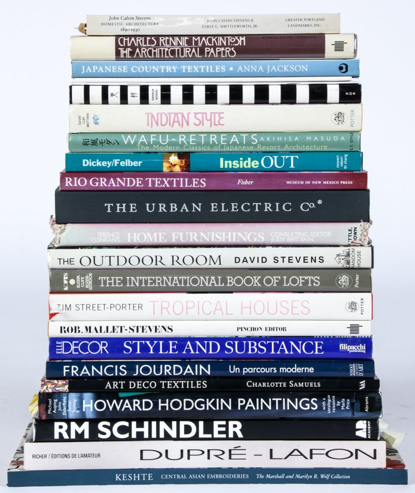 Lot of Art Architecture and Design Books (1 of 1)
