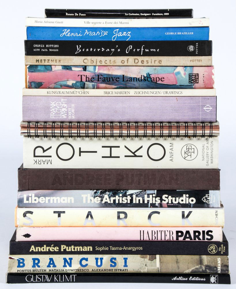 Lot of Art Architecture and Design Books (1 of 1)