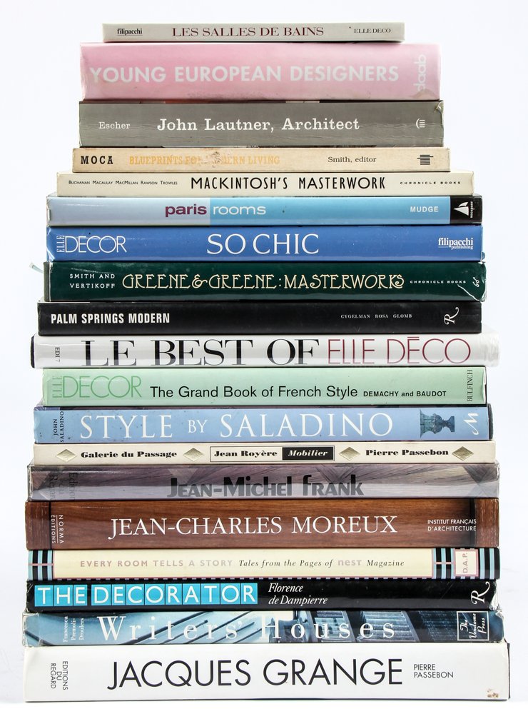 Lot of Art Architecture and Design Books (1 of 1)