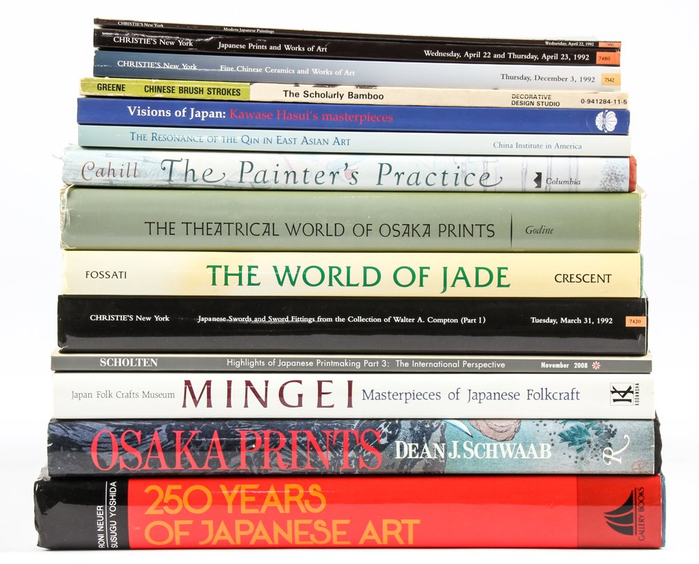 14 pc Asian Arts Book Collection (1 of 1)