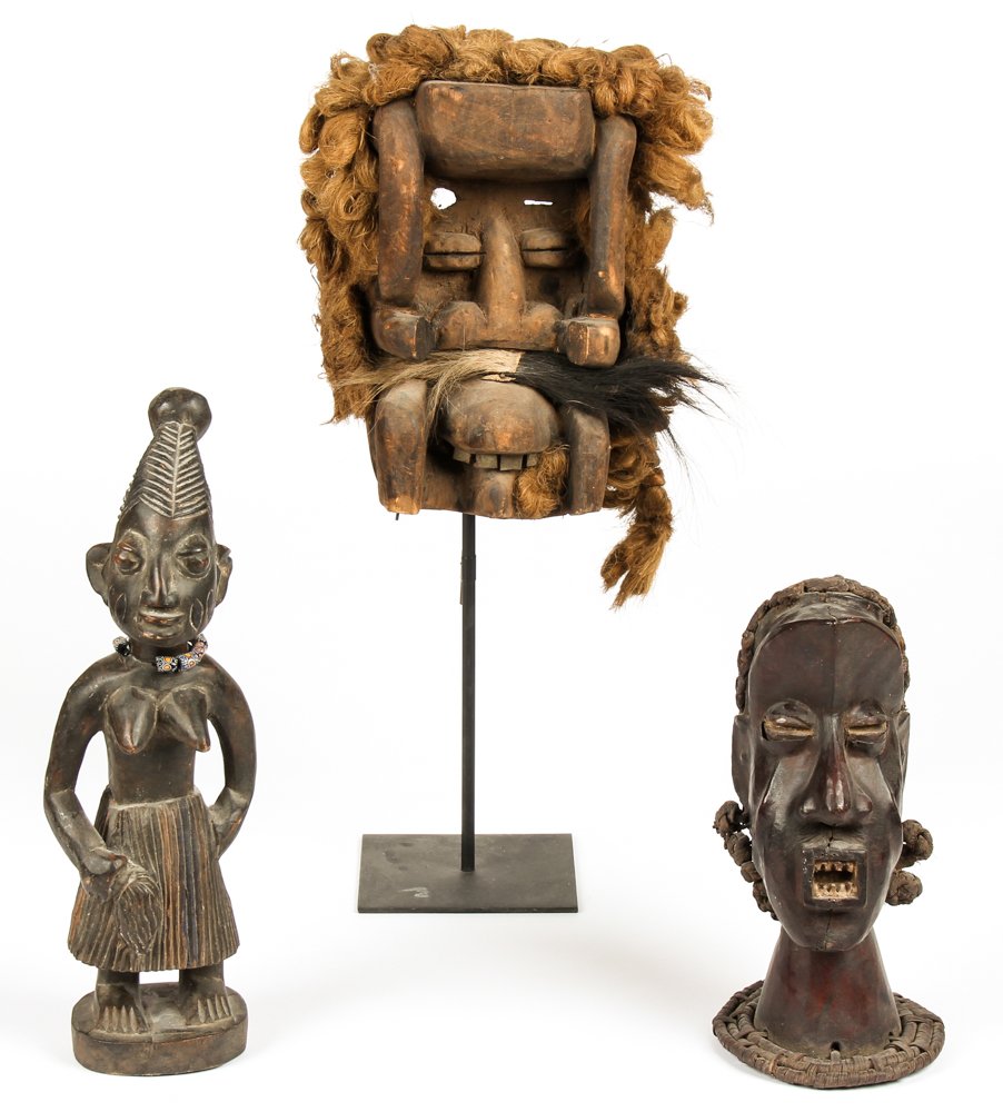 Lot of 3 African Artifacts (1 of 3)