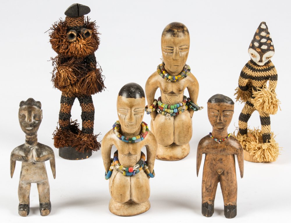 Group of 6 Ethnographic Figures (1 of 3)